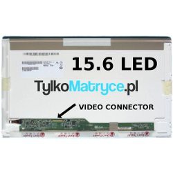 Matryca 15.6" WXGA HD (1366X768) LED glossy 40 pin LED  kompatybilna z ACER PART LK.15608.002