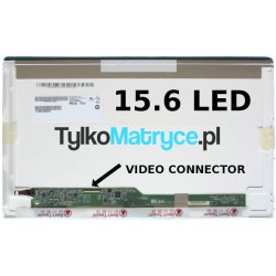 Matryca 15.6" WXGA HD (1366X768) LED matowy 40 pin LED  kompatybilna z ASUS A Notebook Series A53SD-SX467V