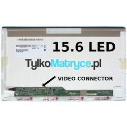 Matryca 15.6" WXGA HD (1366X768) LED glossy 40 pin LED  kompatybilna z HP Pavilion Notebook DV6-6B59EA