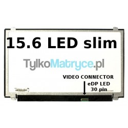 Matryca 15.6" WXGA HD (1366X768) LED glossy 30 pin eDP  kompatybilna z SONY Vaio SVF1532C5E4